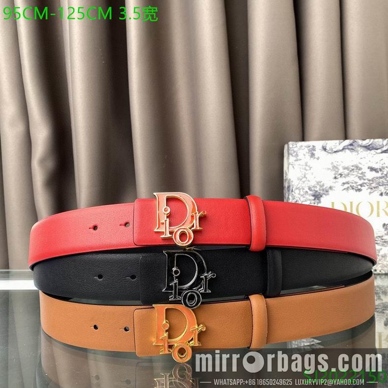 Replica Dior belt 35mmX95-125cm 7D14