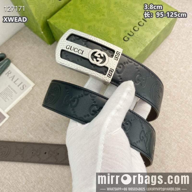Replica Gucci belt 38mmX95-125cm 8L45