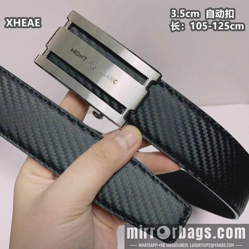 Replica Montlanc belt 35mmX100-125cm 8L83