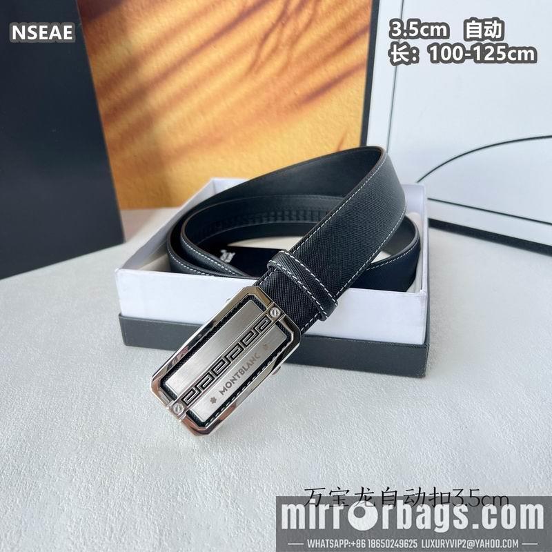 Replica Montlanc belt 35mmX100-125cm 8L68