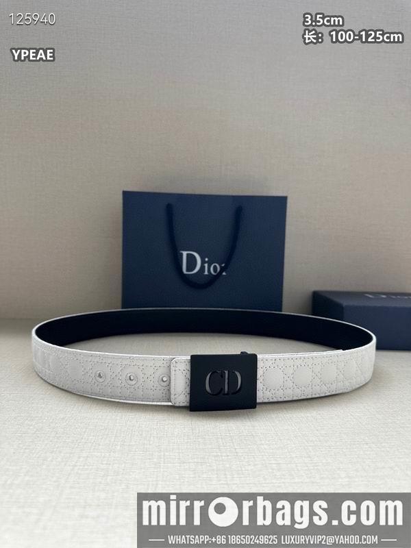 Replica Dior belt 35mmX100-125cm 8L30