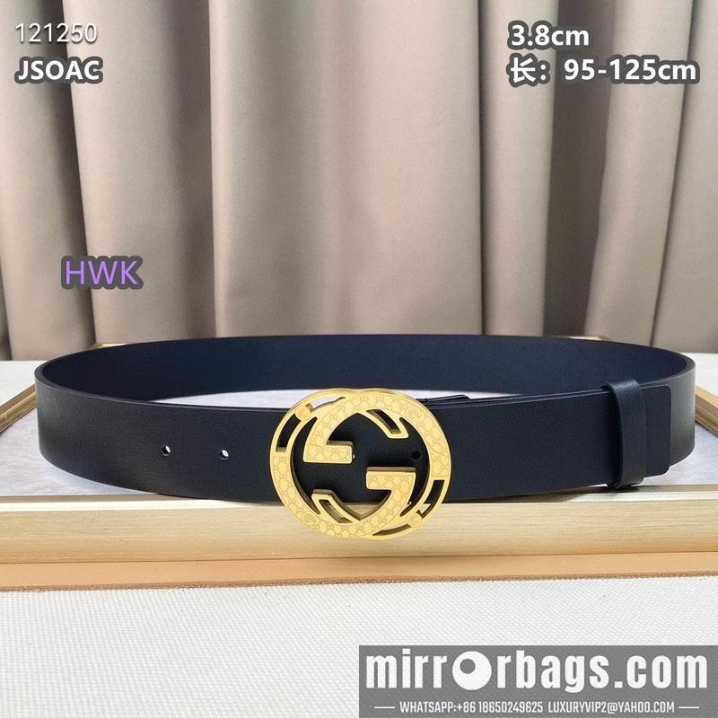 Replica Gucci belt 38mmX95-125cm 8L15