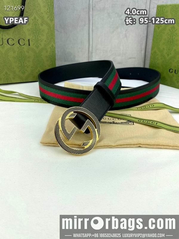 Replica Gucci belt 40mmX95-125cm 8L121