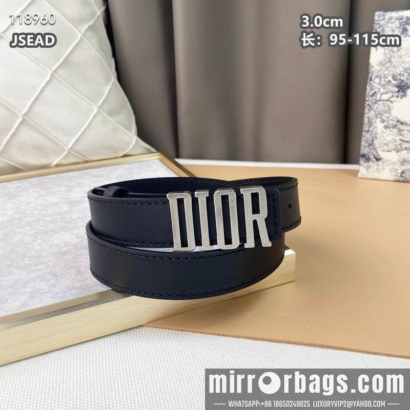 Replica Dior belt 30mmX95-115cm 8L040804