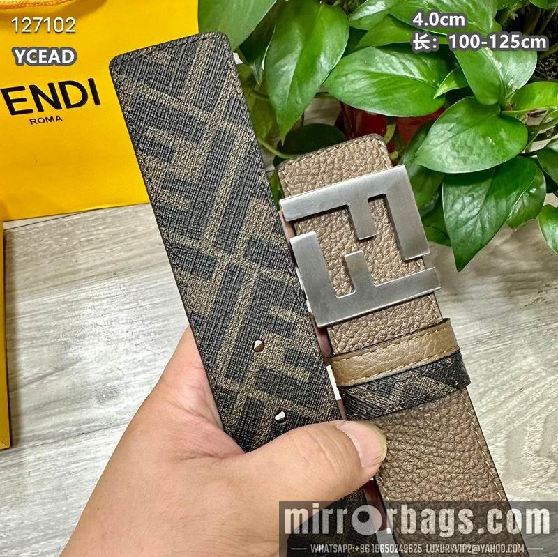 Replica Fendi belt 40mmX100-125cm 8L129