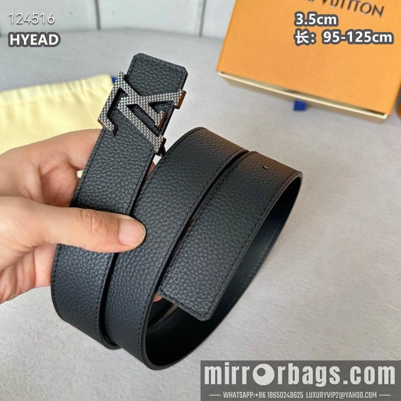 Replica LV belt 35mmX95-125cm 8L10
