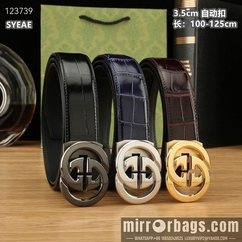 Replica Gucci belt 35mmX100-125cm 8L59