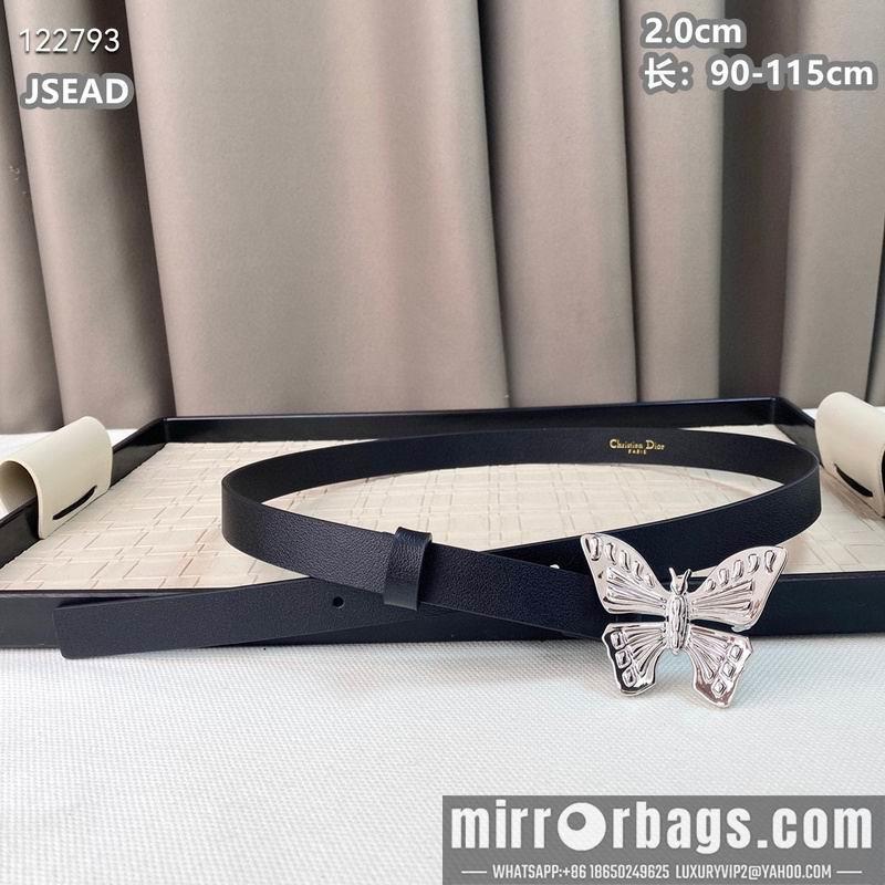 Replica Dior belt 20mmX90-115cm 8L20