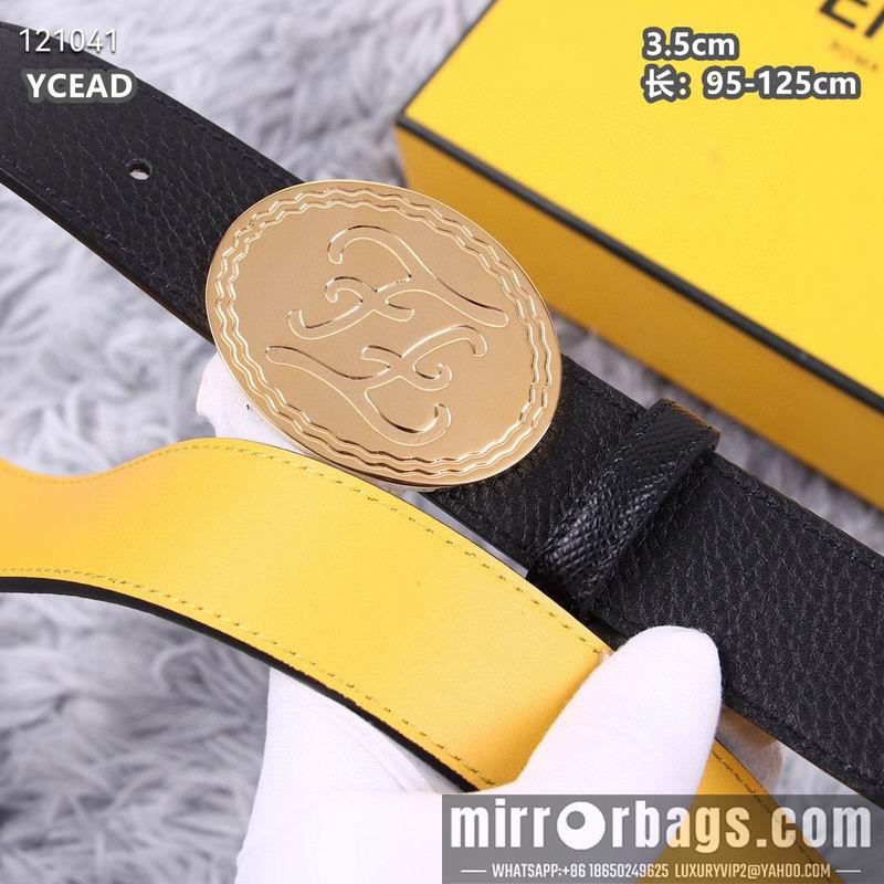 Replica Fendi belt 35mmX95-125cm  8L36