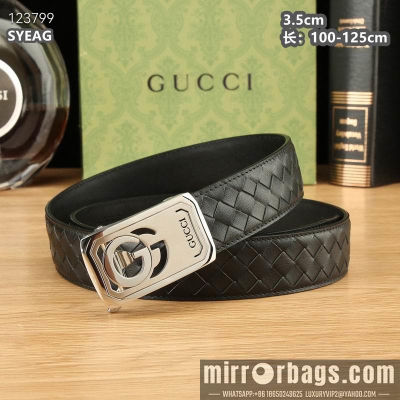 Replica Gucci belt 35mmX100-125cm 8L34