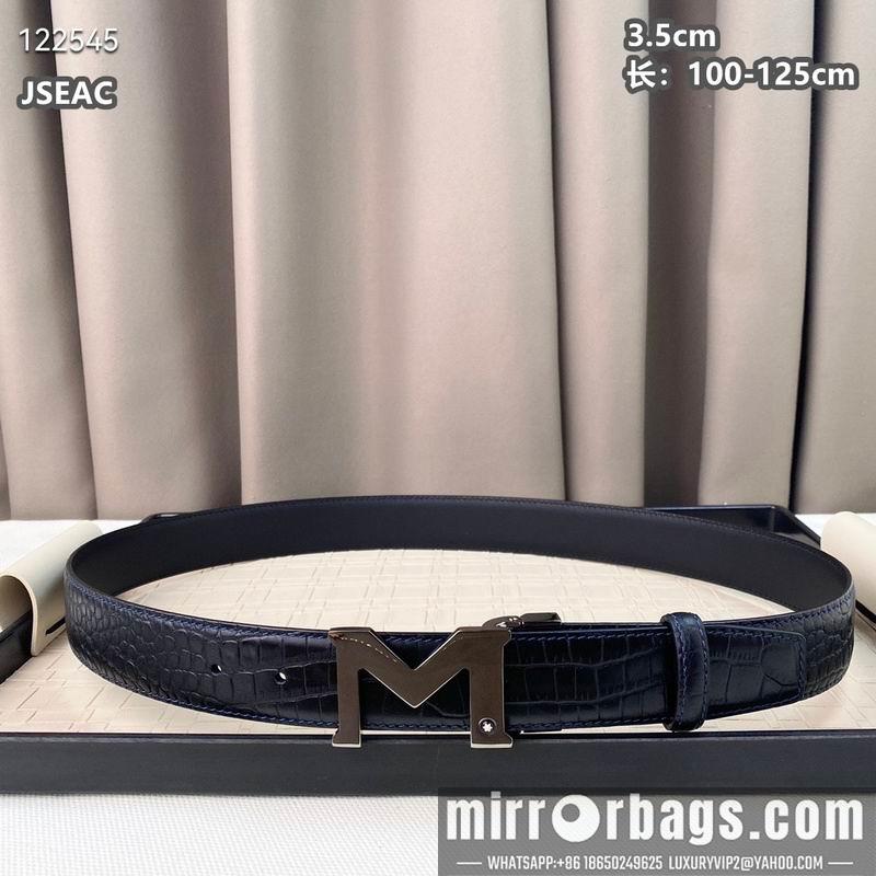 Replica Montblanc belt 35mmX100-125cm 8L09