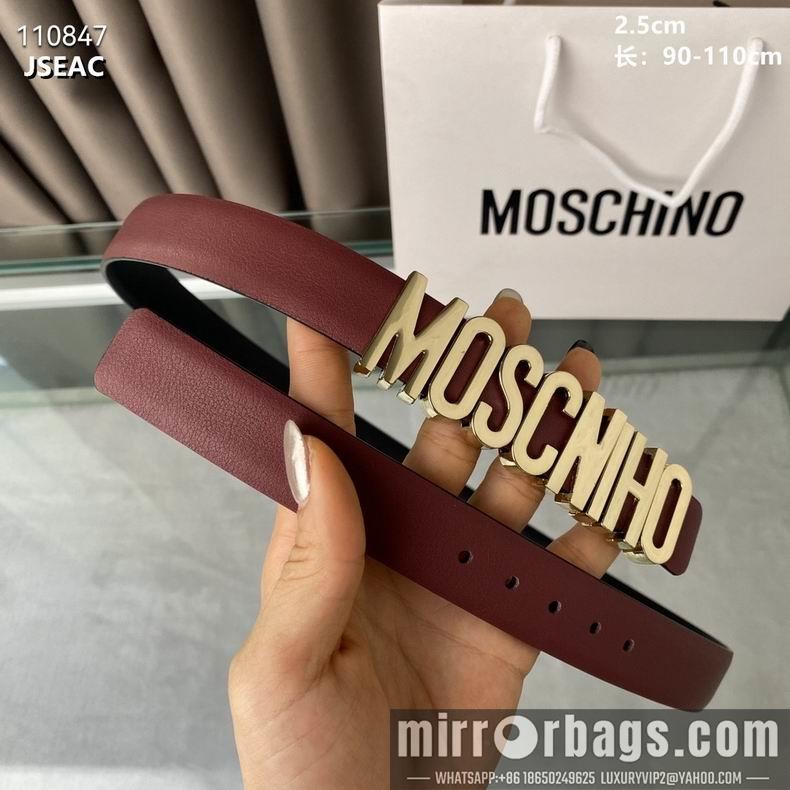 Replica Moschino Belt 25mmX90-110cm 8L02