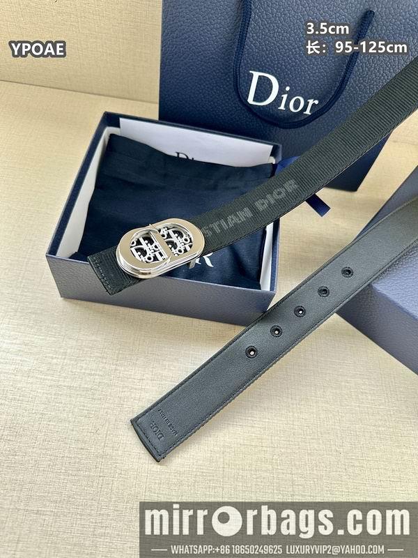 Replica Dior belt 35mmX95-125cm 8L42