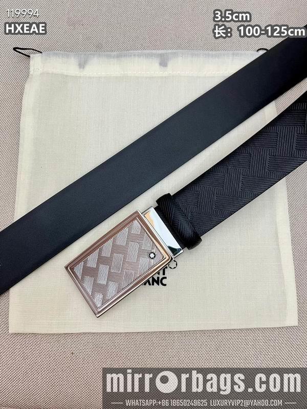 Replica Montblanc belt 35mmX100-125cm 8L072002