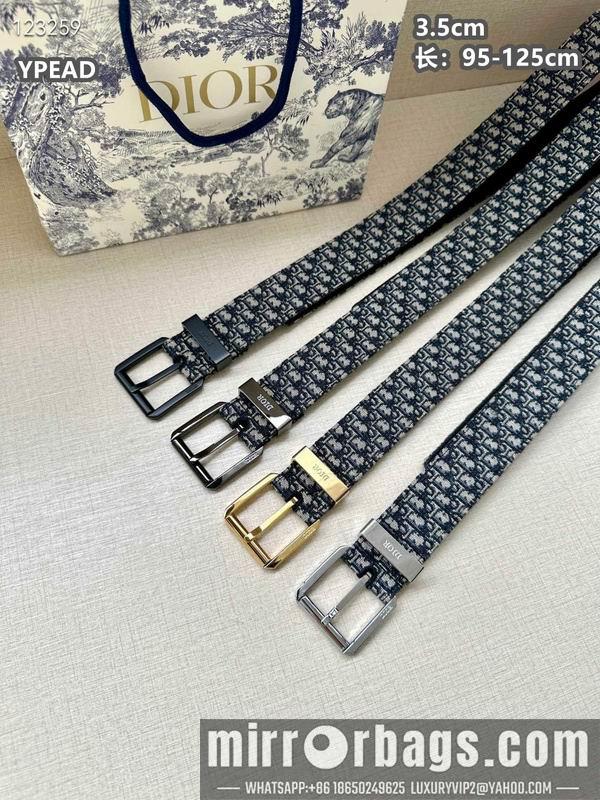 Replica Dior belt 35mmX95-125cm 8L31