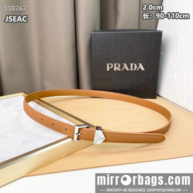 Replica Prada belt 20mmX90-110cm 8L02