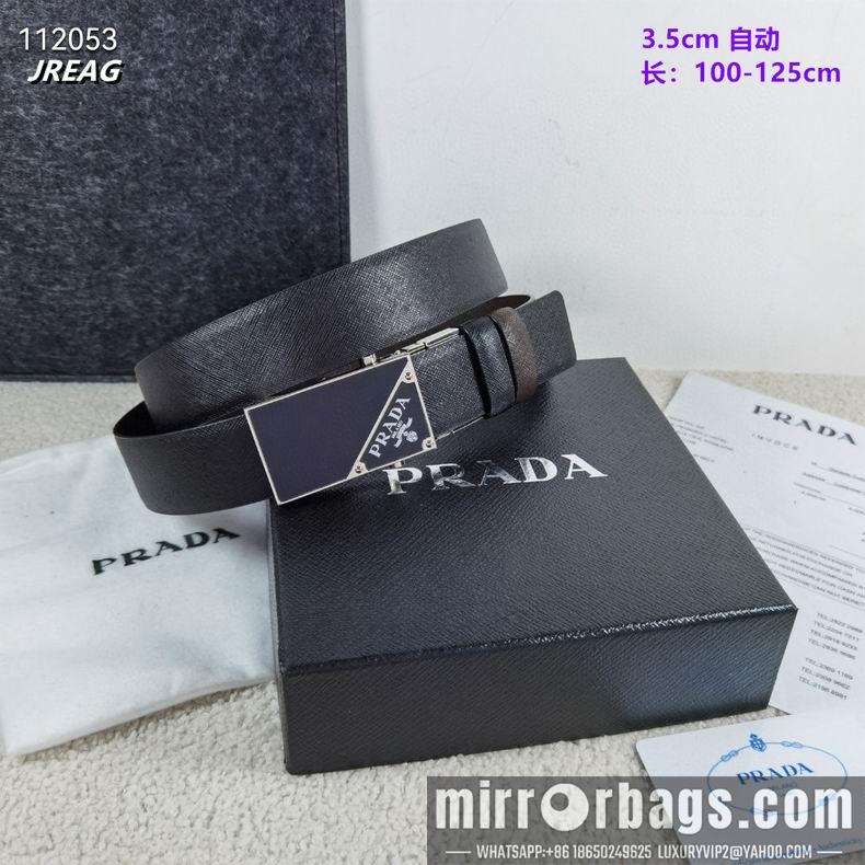 Replica Prada belt 35mmX100-125cm 8L10