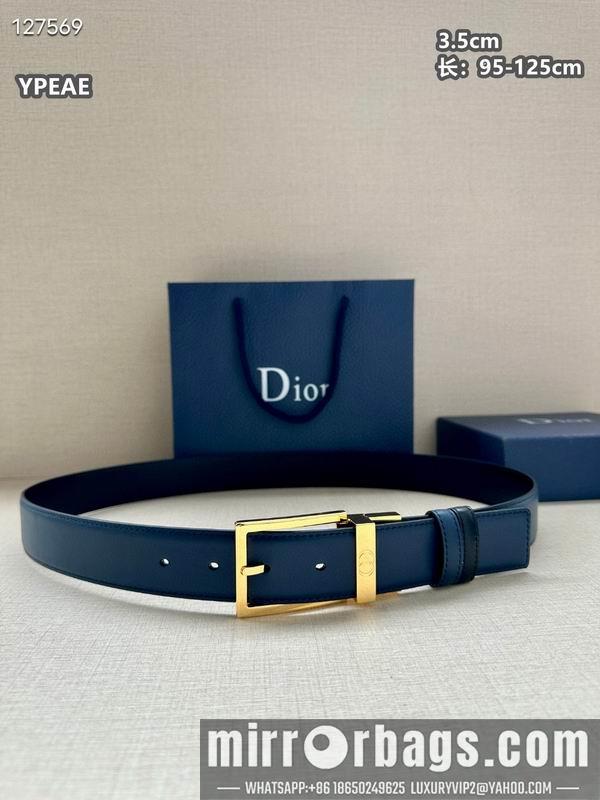 Replica Dior belt 35mmX95-125cm 8L32