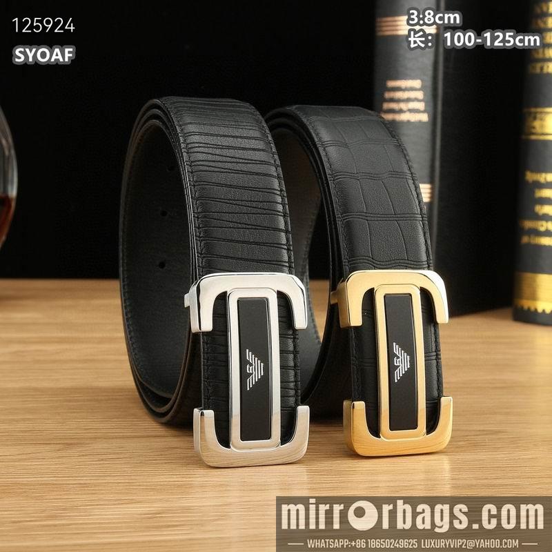 Replica Armani belt 38mmX100-125cm 8L06