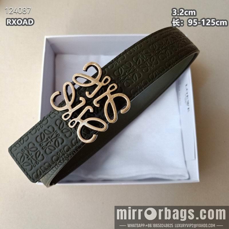 Replica Loewe belt 32mmX95-125cm 8L02