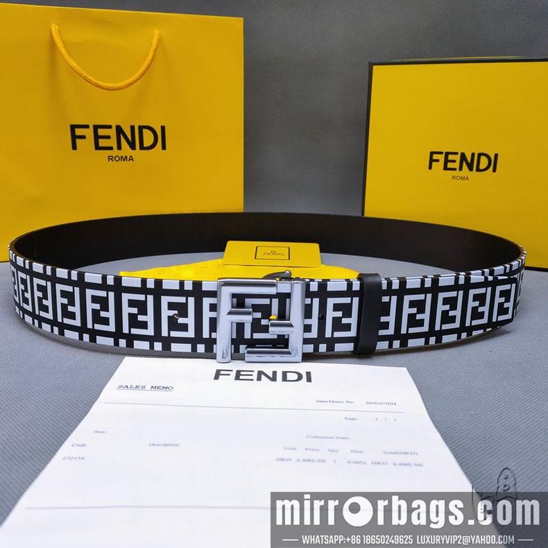 Replica Fendi belt 38mmX80-125cm lb03