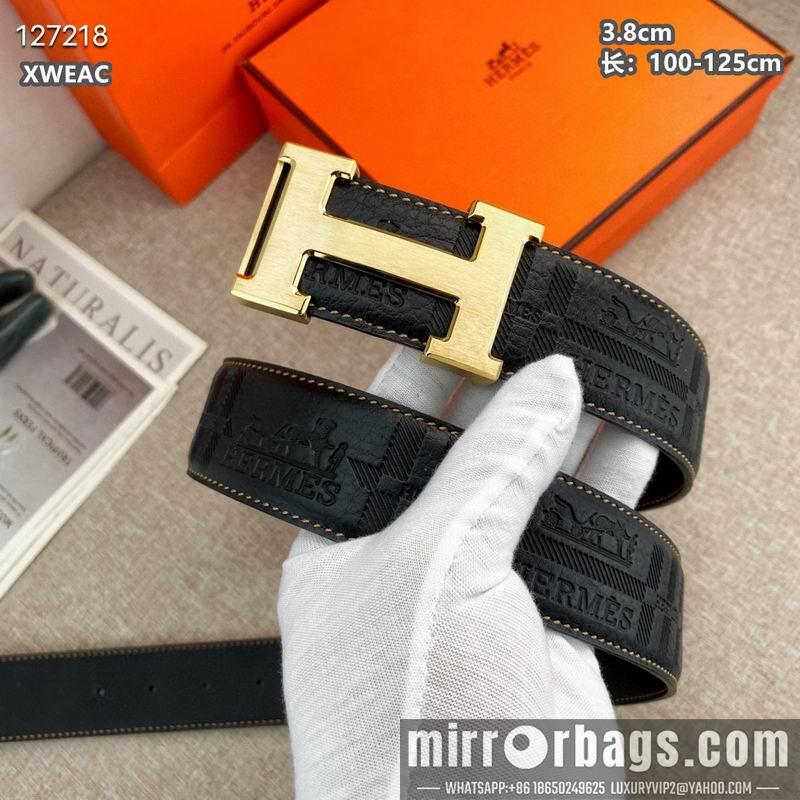 Replica Hermes belt 38mmX100-125cm 8L42