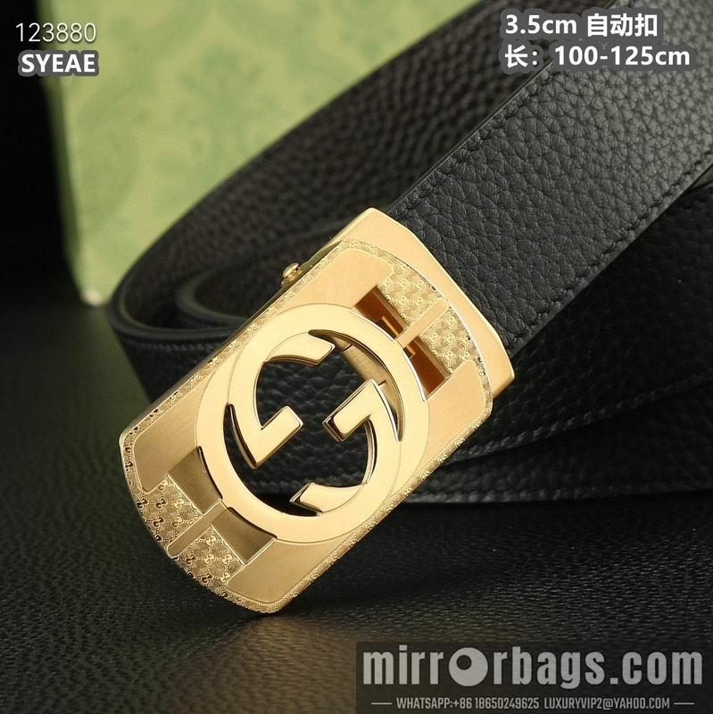 Replica Gucci belt 35mmX100-125cm 8L37