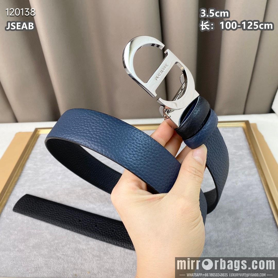 Replica Dior belt 35mmX100-125cm 8L14