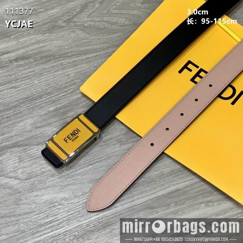 Replica Fendi Belt 30mmX95-115cm 8L05