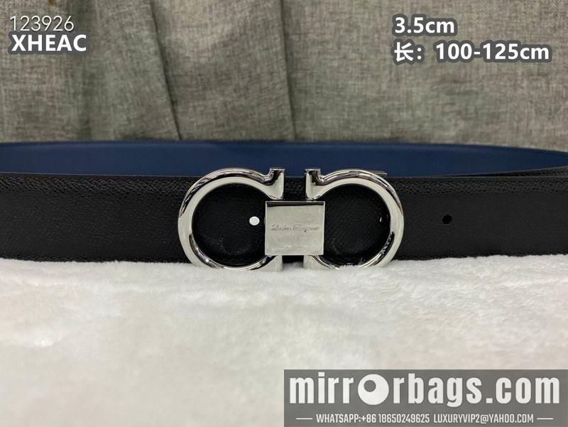 Replica Ferragamo belt 35mmX100-125cm 8L44