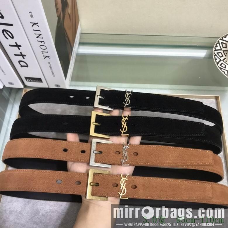 Replica YSL Belt 30mmX95-110cm 7D11