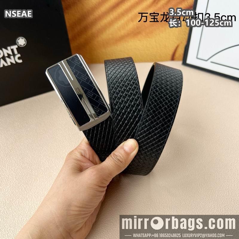 Replica Montlanc belt 35mmX100-125cm 8L67