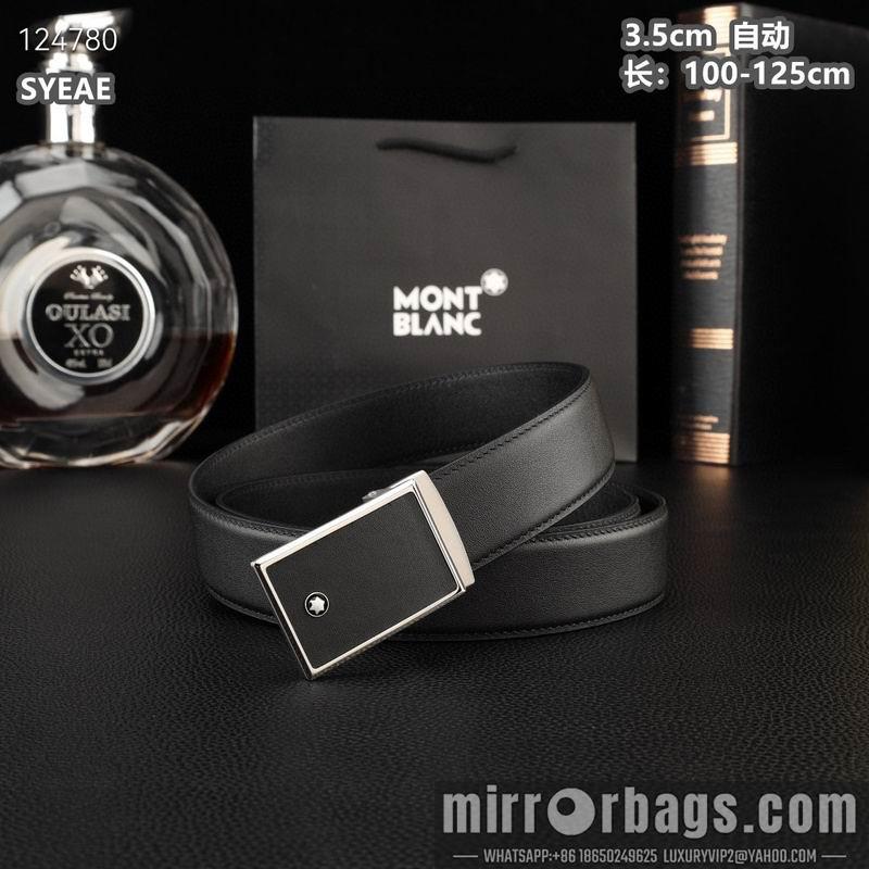 Replica Montlanc belt 35mmX100-125cm 8L34