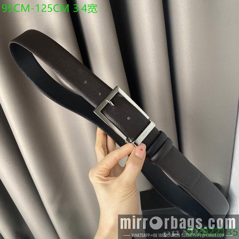 Replica Prada Belt 34mmX95-125cm 7D01
