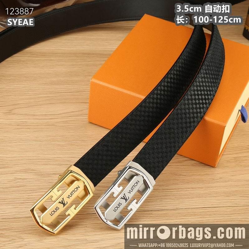 Replica LV belt 35mmX100-125cm 8L44