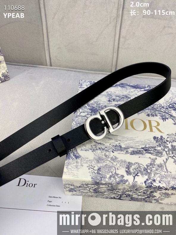 Replica Dior Belt 20mmX90-115cm 8L04
