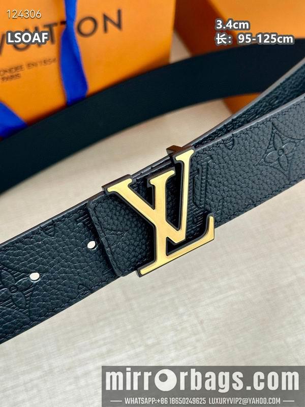 Replica LV belt 34mmX95-125cm 8L25