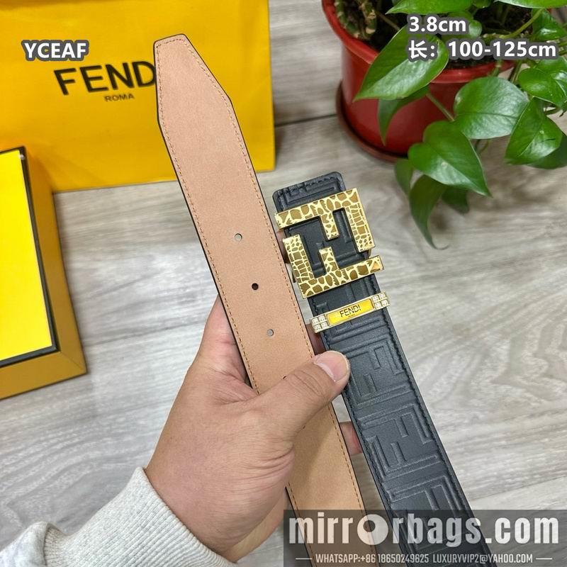 Replica Fendi belt 38mmX100-125cm 8L29