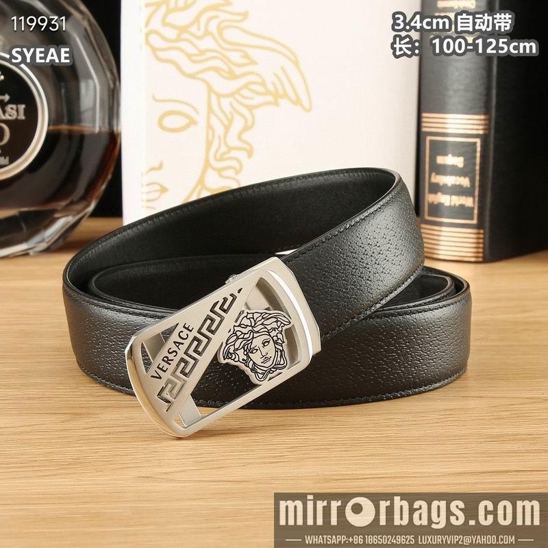 Replica Versace belt 自动带 34mmX100-125cm 8L072001