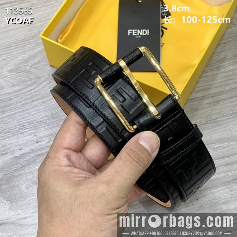 Replica Fendi Belt 38mmX100-125CM 8L23