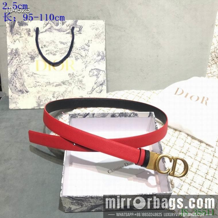 Replica Dior Belt 25mmX95-110cm 8L01