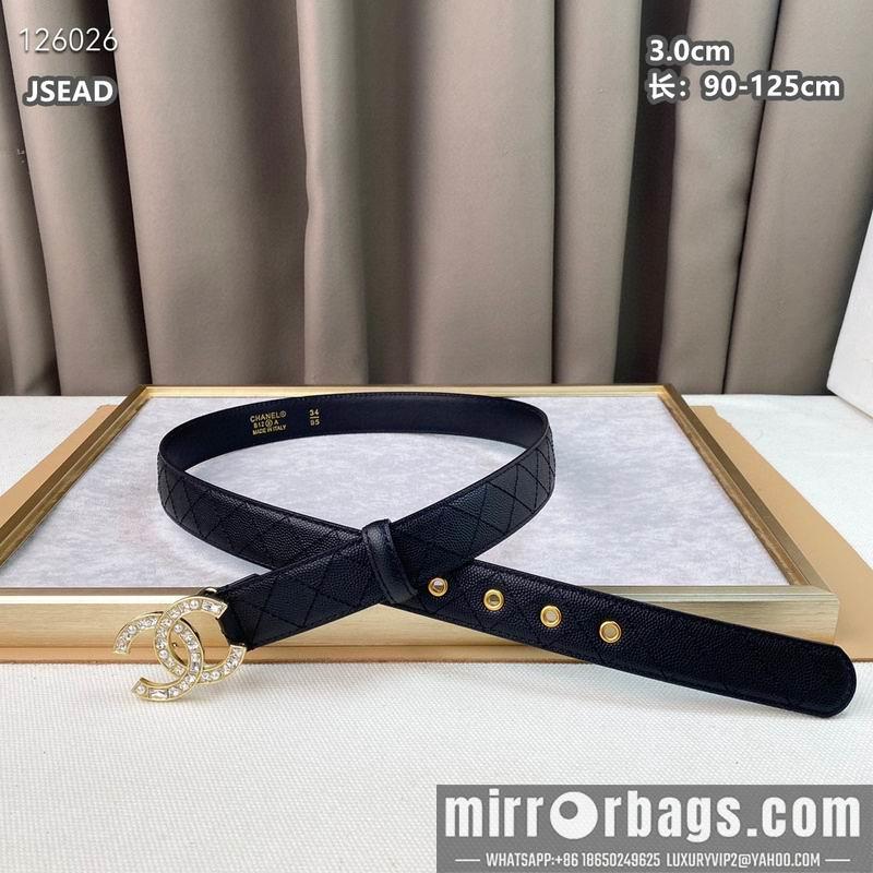 Replica Chanel belt 30mmX90-125cm 8L14