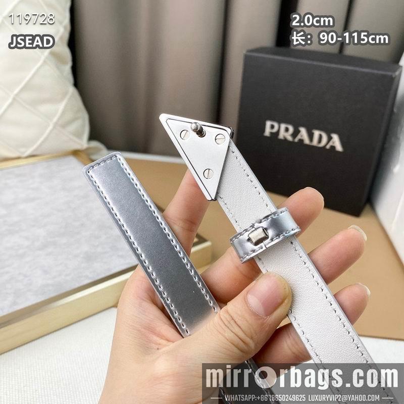 Replica Prada belt 20mmX90-115cm 8L040801