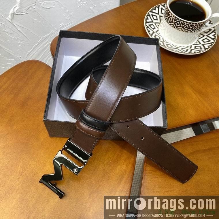 Replica Montblanc Belt 35mmX95-125cm 7D01