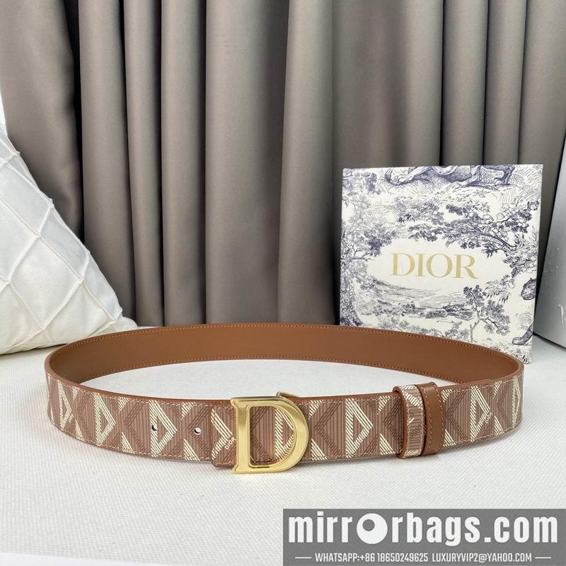 Replica Dior belt 35mmX95-135cm 7D24