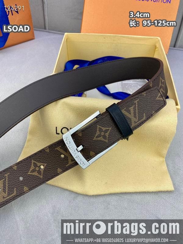 Replica LV belt 34mmX95-125cm 8L24
