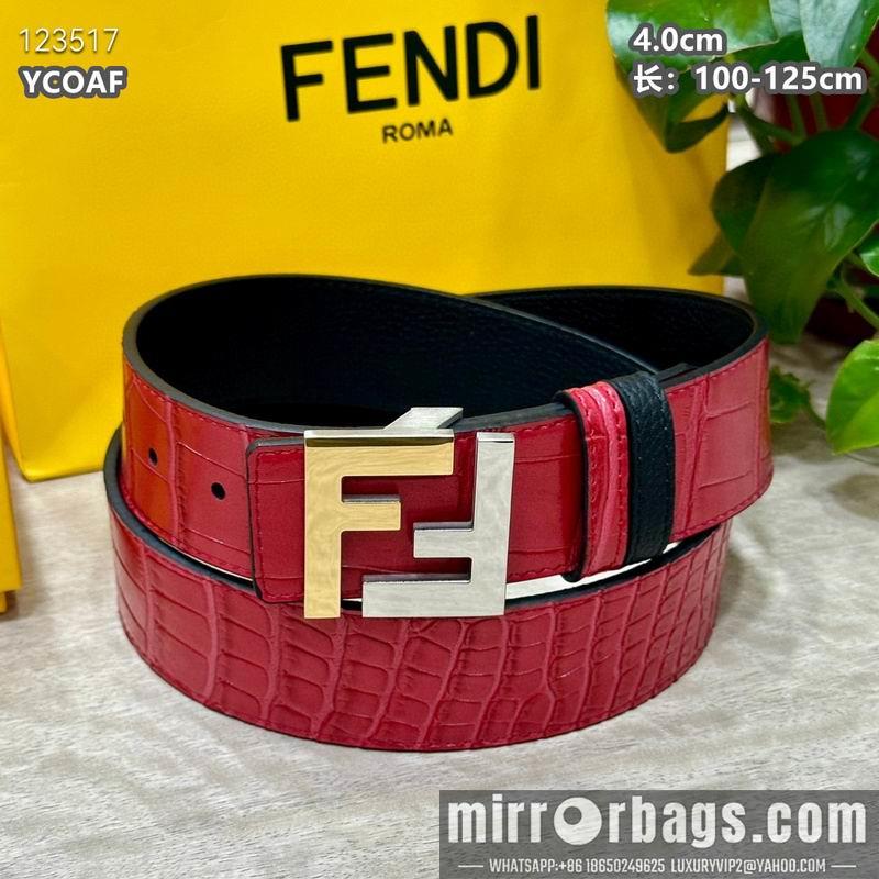Replica Fendi belt 40mmX100-125cm  8L32