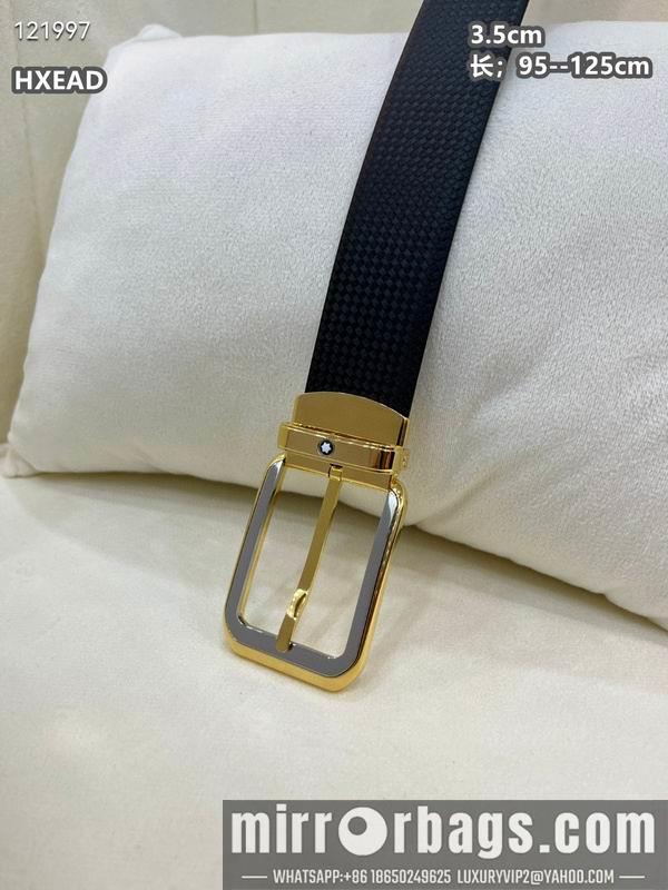 Replica Montblanc belt 35mmX95-125cm 8L04