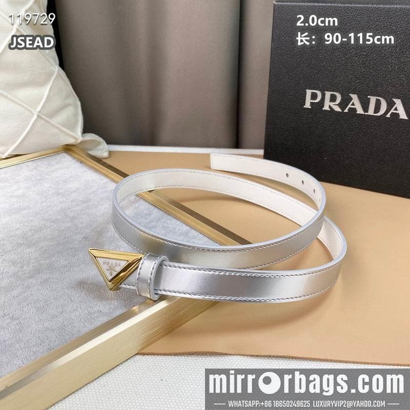Replica Prada belt 20mmX90-115cm 8L040801
