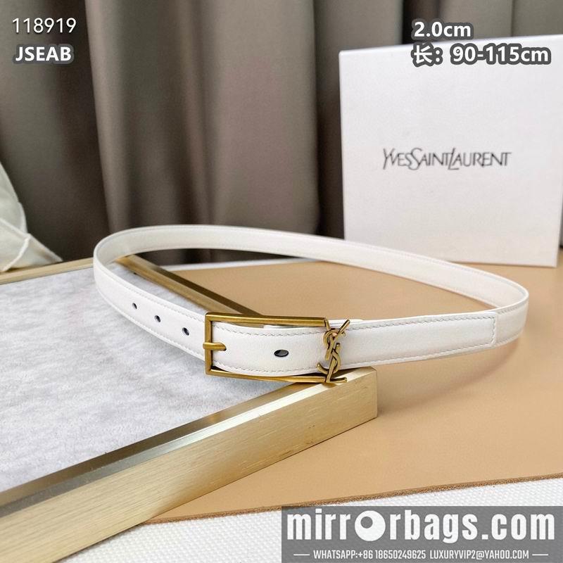 Replica YSL belt 20mmX90-115cm 8L040801